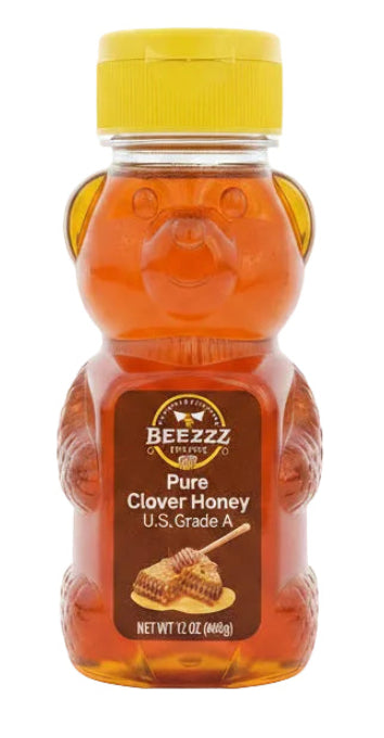 Beezzz Pure Clover Honey (12 oz) - Papaya Express