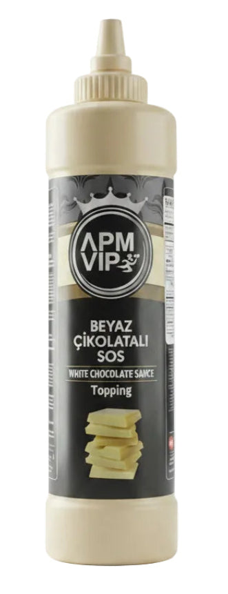 Apm Vip White Chocolate Sauce (1000g) - Papaya Express