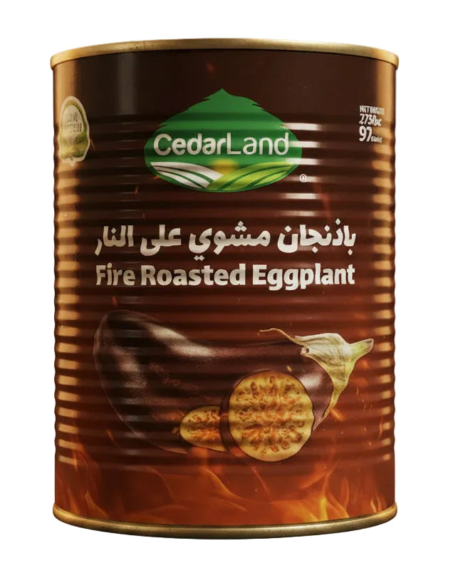 Cedarland Fire Roasted Eggplant (97 oz) - Papaya Express