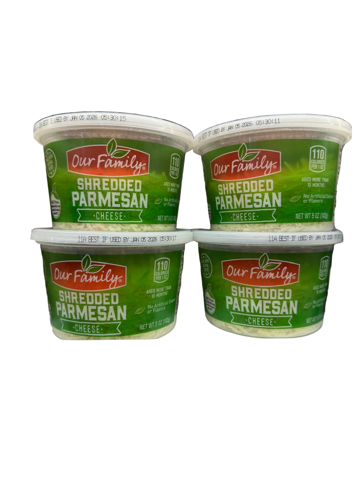 Our Family Shredded Parmesan Cheese (5oz)