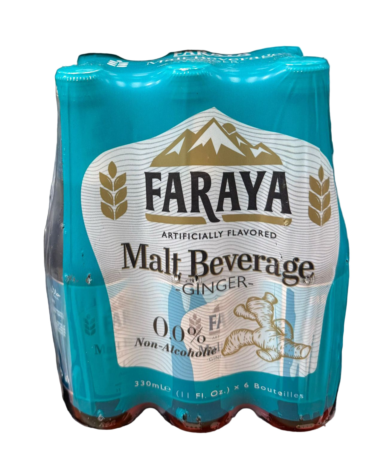Faraya Malt Beverage (330ml * 6CT) - Papaya Express