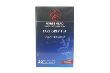 Horse Head Earl Grey Tea Bags Decaffeinated (20 CT) - Papaya Express