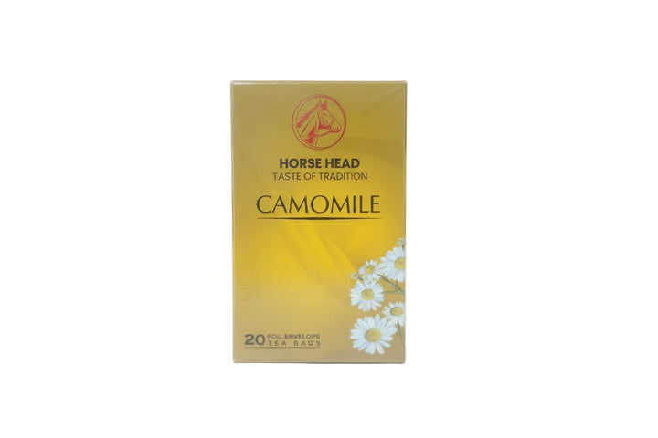 Horse Head Black Tea Chamomile Tea Bags (20 CT) - Papaya Express