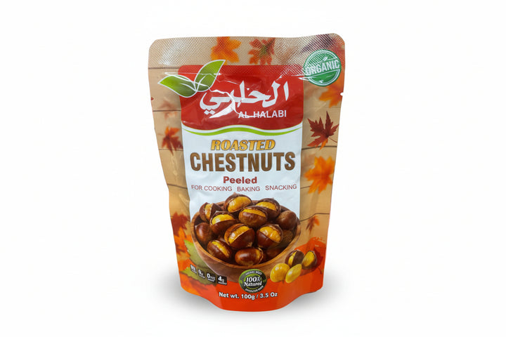 Al Halabi Roasted Chestnut's Peeled (100g) - Papaya Express