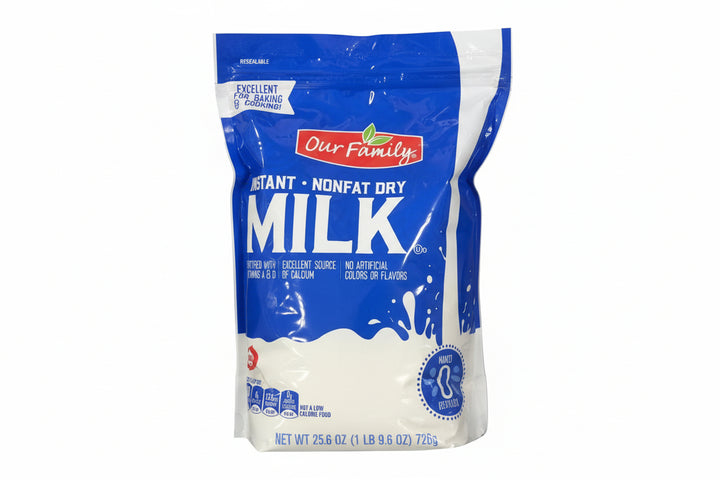 Our Family Milk Nonfat Instant Dry (25.6 oz) - Papaya Express