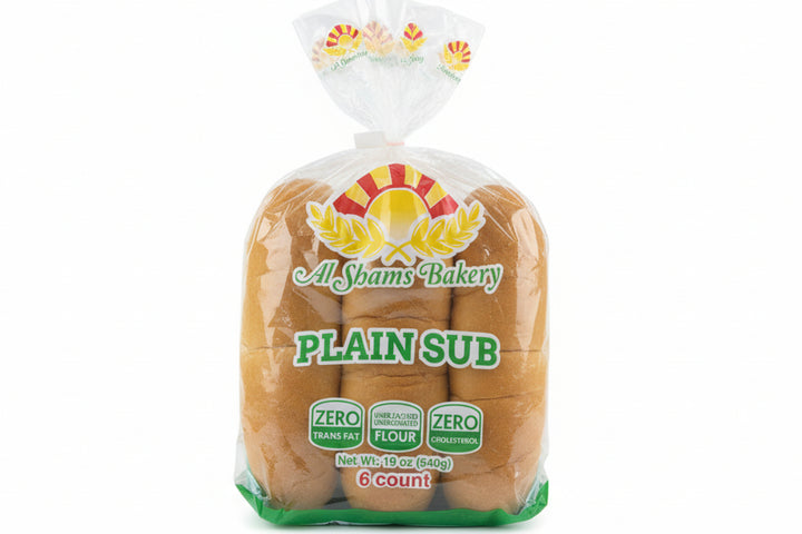 Al Shams Bakery Plain Subs (6 Ct) - Papaya Express