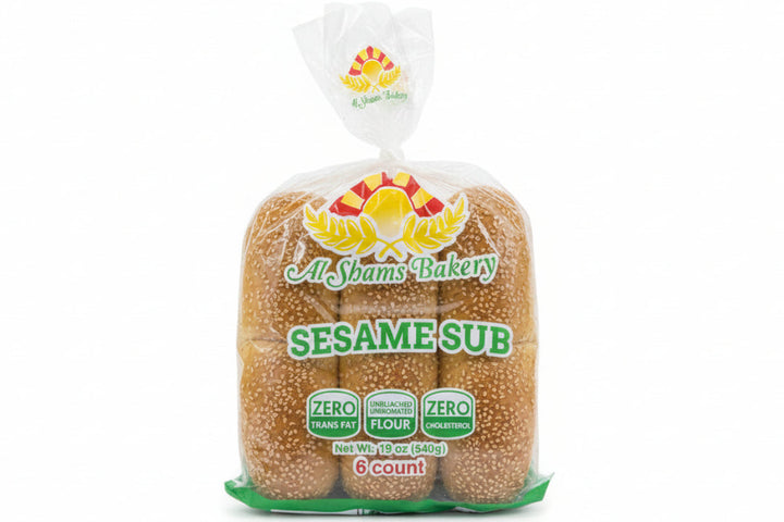 Al Shams Bakery Sesame Subs (6 Ct) - Papaya Express