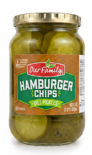 OUR FAMILY HAMBURGER CHIPS(16oz)