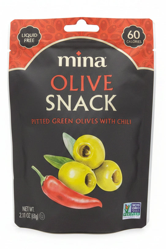 MINA OLIVE SNACK CHILLI(60g)