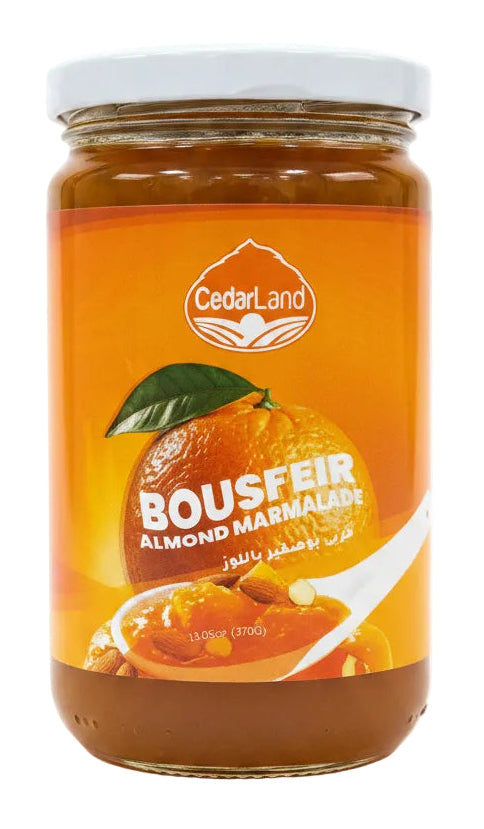 CEDARLAND BOUSFEIR ALMOND MARMALAND(370G)