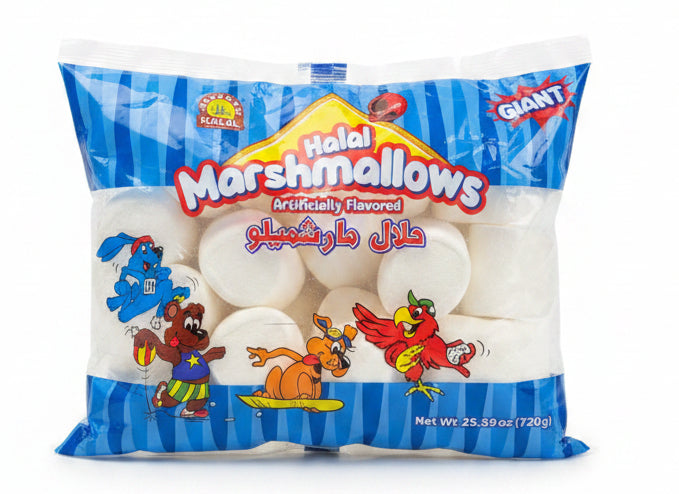 ZIYAD HALAL MARSHMALLOWS GIANT (720G)
