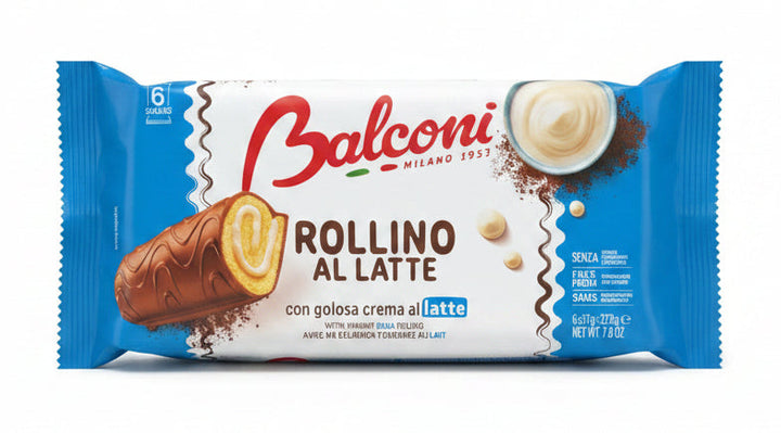 Balconi Rollino Latte 6 Pcs (222g)