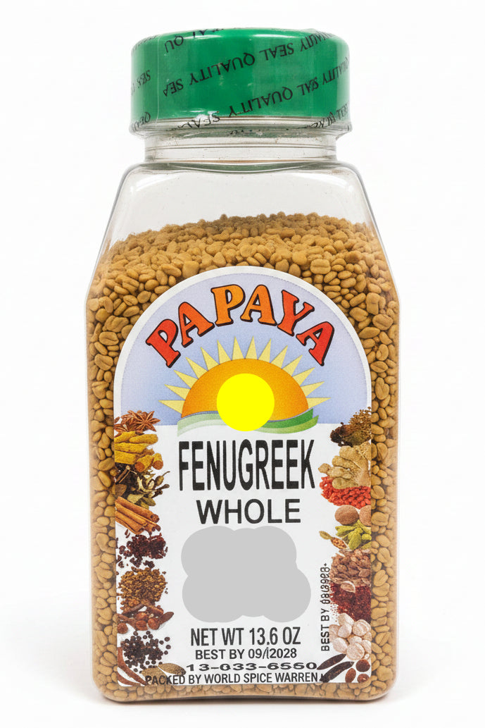 Papaya Fenugreek Whole (10. oz)