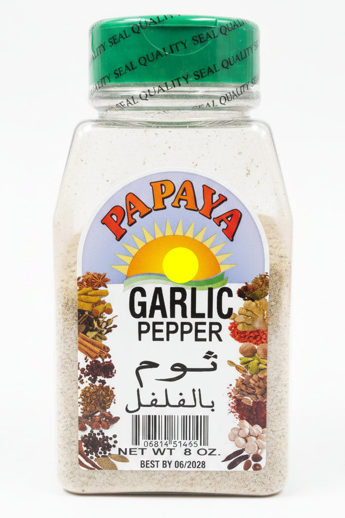 PAPAYA GARLIC PEPPER SPICY(8.OZ)
