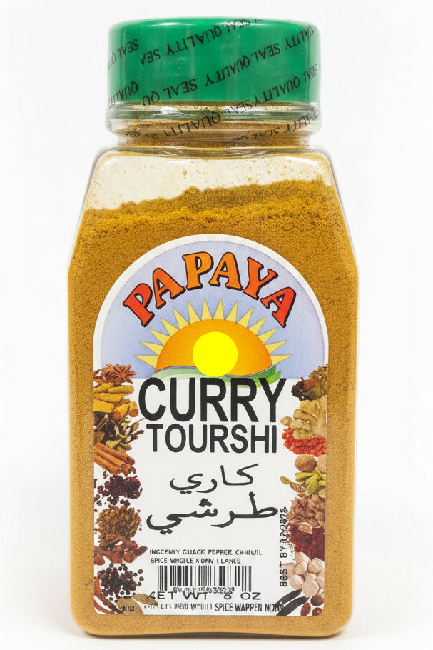 Papaya Curry Tourshi (8 oz)