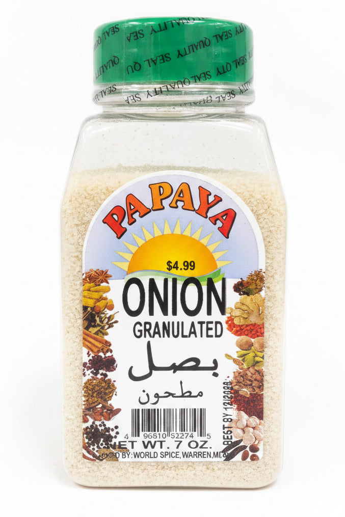 PAPAYA Onion Granulated (7 oz)