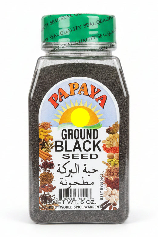 PAPAYA GROUND BLACK SEED (6.OZ)
