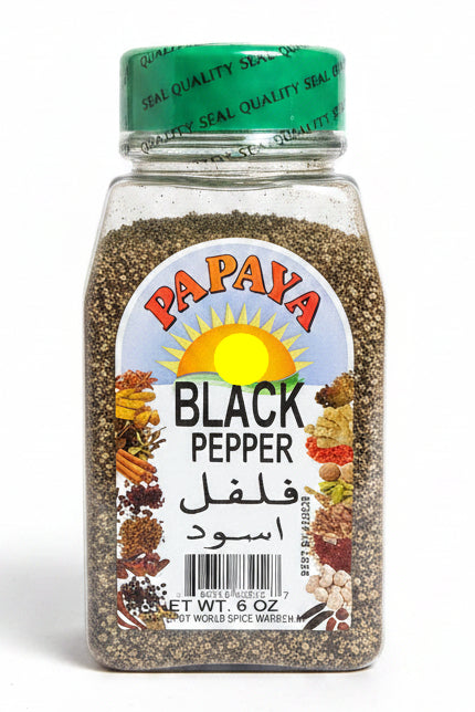 Papaya Black Pepper Ground (6 oz)