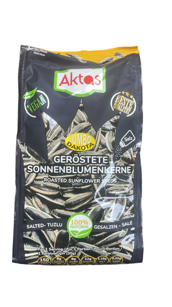 Aktas Jumbo Roasted Sunflower Seeds (250g) - Papaya Express