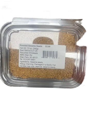 Roasted Sesame Seeds (12 oz) - Papaya Express