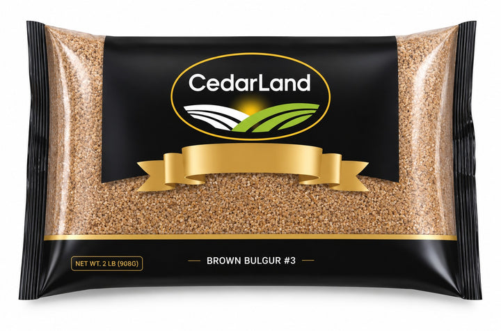 CEDARLAND BROWN BULGUR #3 (2 LB )