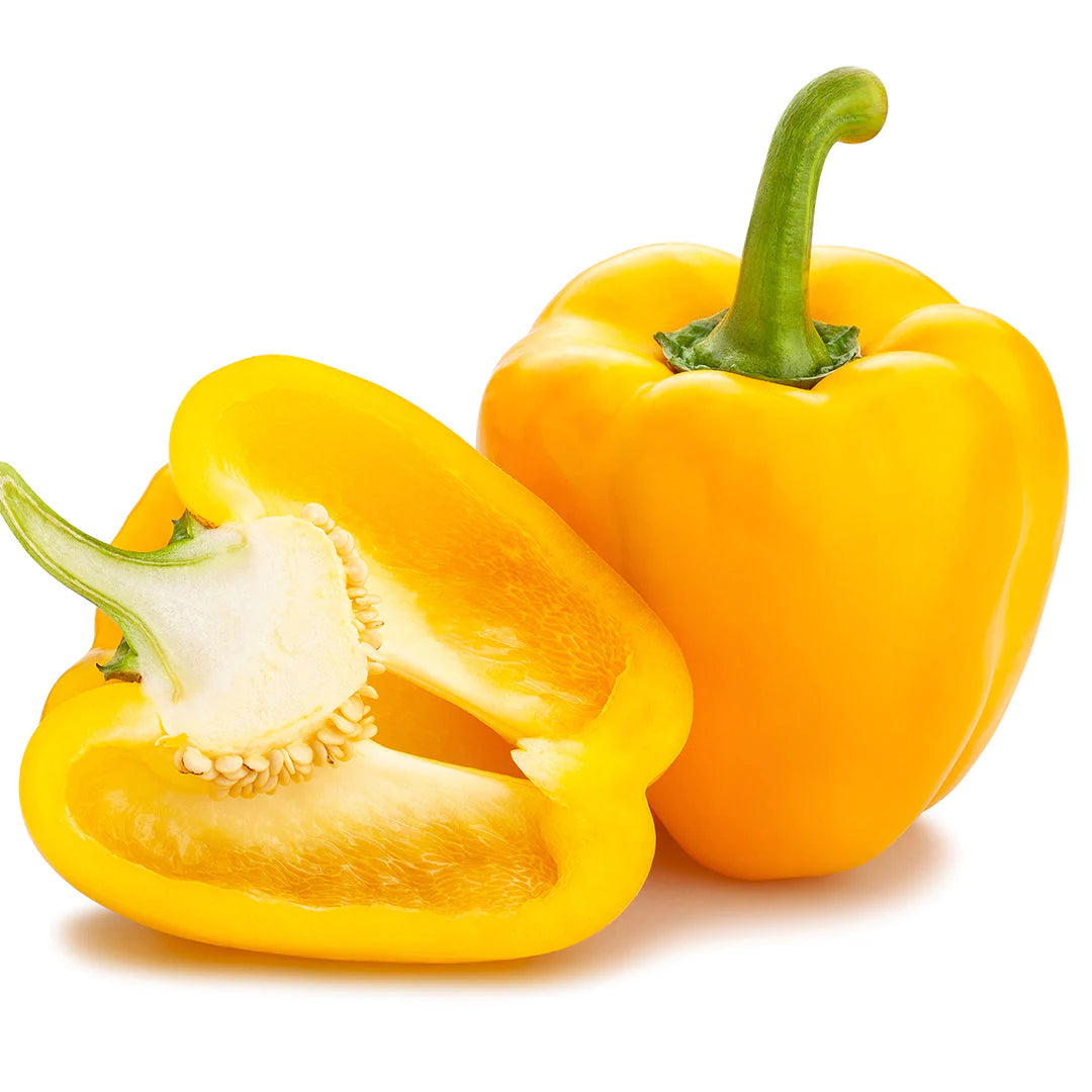 Bell Pepper Yellow ( By Each ) - Papaya Express