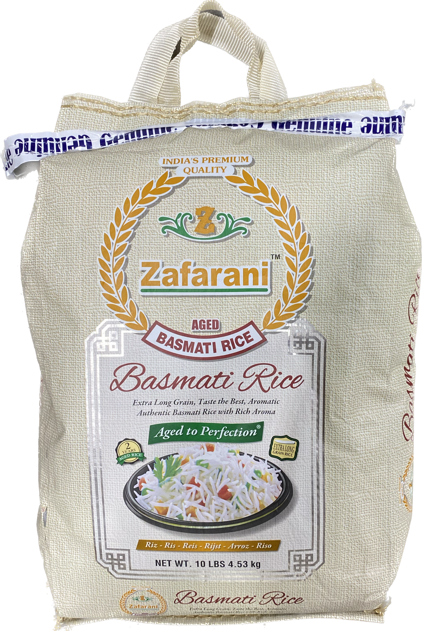 ZAFARANI RICE (REGULAR) 10LB BAG - Papaya Express