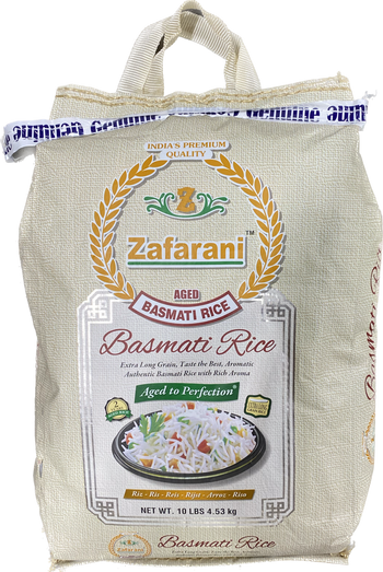 ZAFARANI RICE (REGULAR) 10LB BAG - Papaya Express