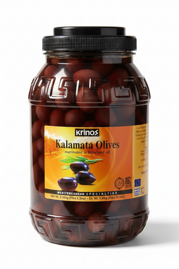Krinos Kalamata Whole Olives (1.8 KG) - Papaya Express