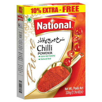 National Chilli powder 220g - Papaya Express