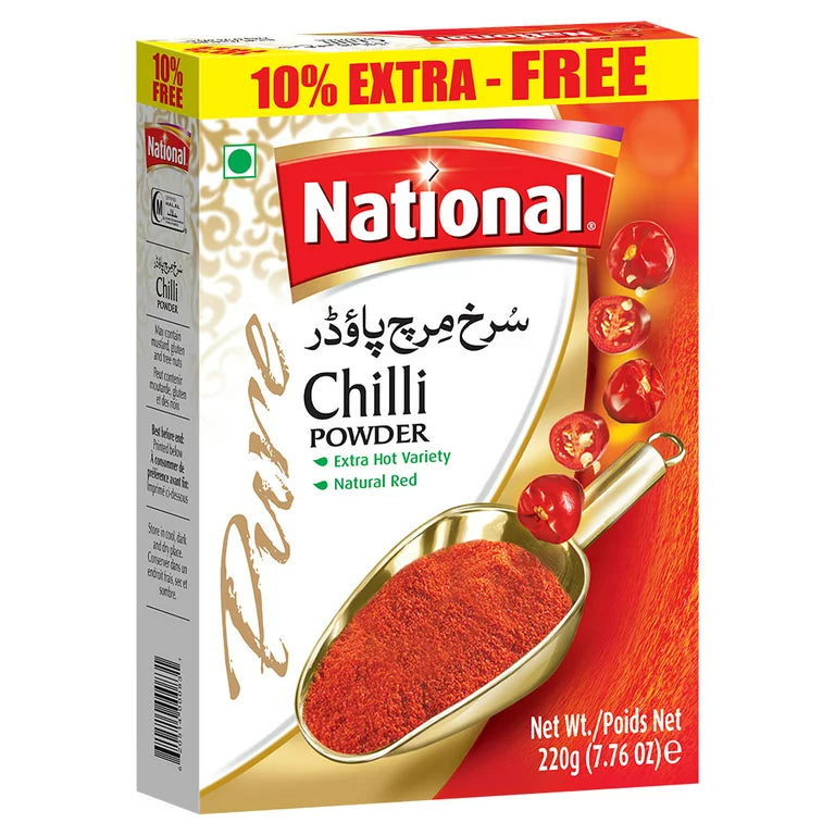 National Chilli powder 220g - Papaya Express