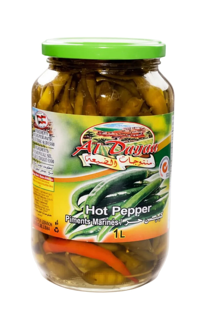 Al Dayaa Pickled Pepper Hot (1000g) - Papaya Express