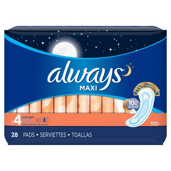 Always Maxi Pads (28 Pads) - Papaya Express