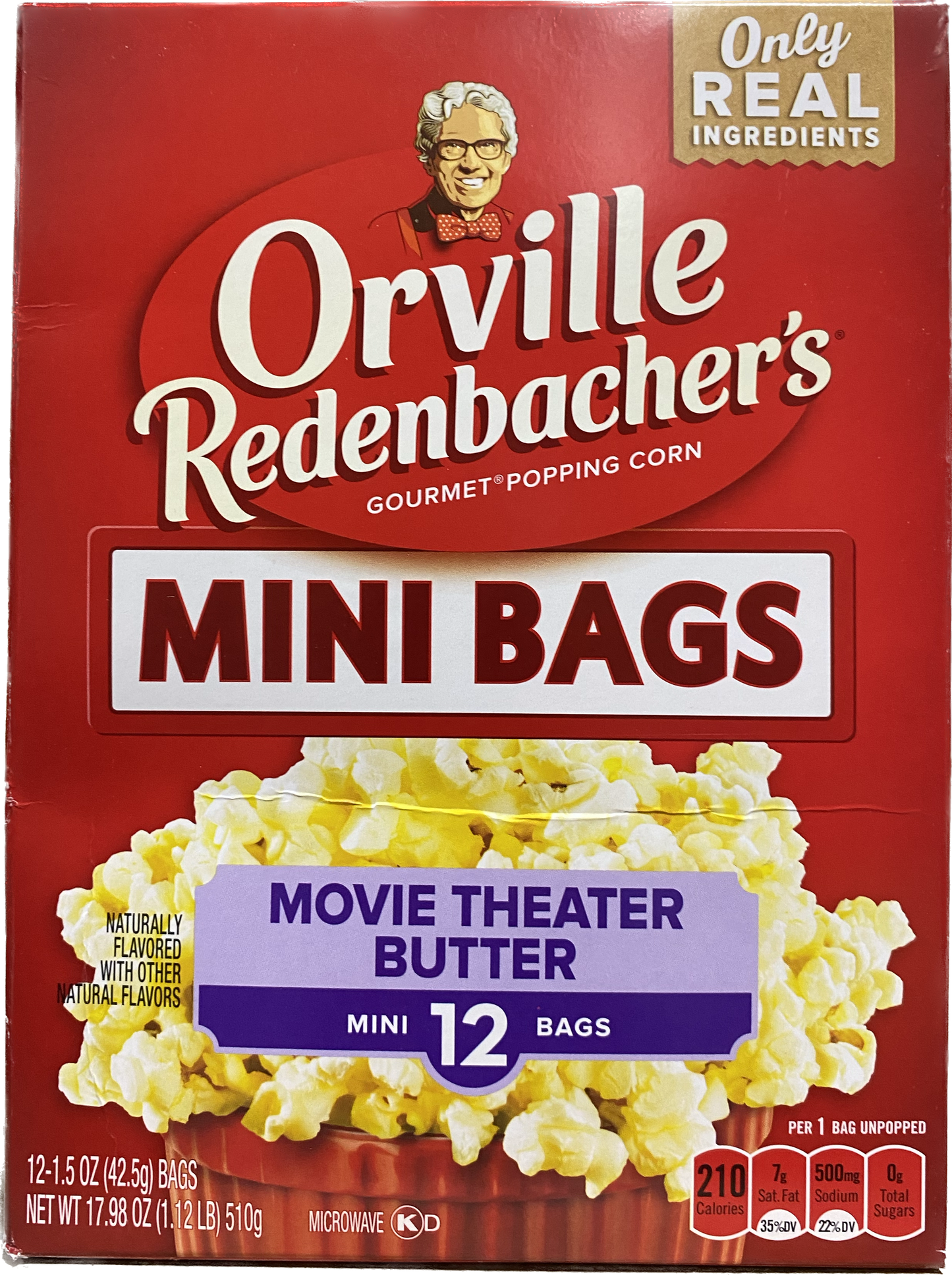 ORVILLE REDENBACHER'S MOVIE THEATER POPCORN(12 CT) - Papaya Express