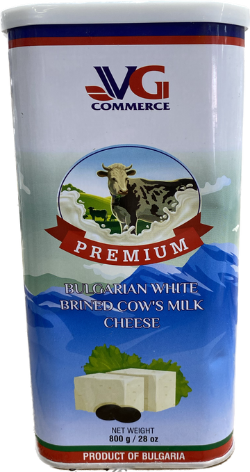 VG BULGARIAN COW MILK CHEESE CAN (800G) - Papaya Express