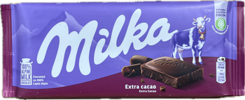 MILKA DARK EXTRA COCOA (100G) - Papaya Express