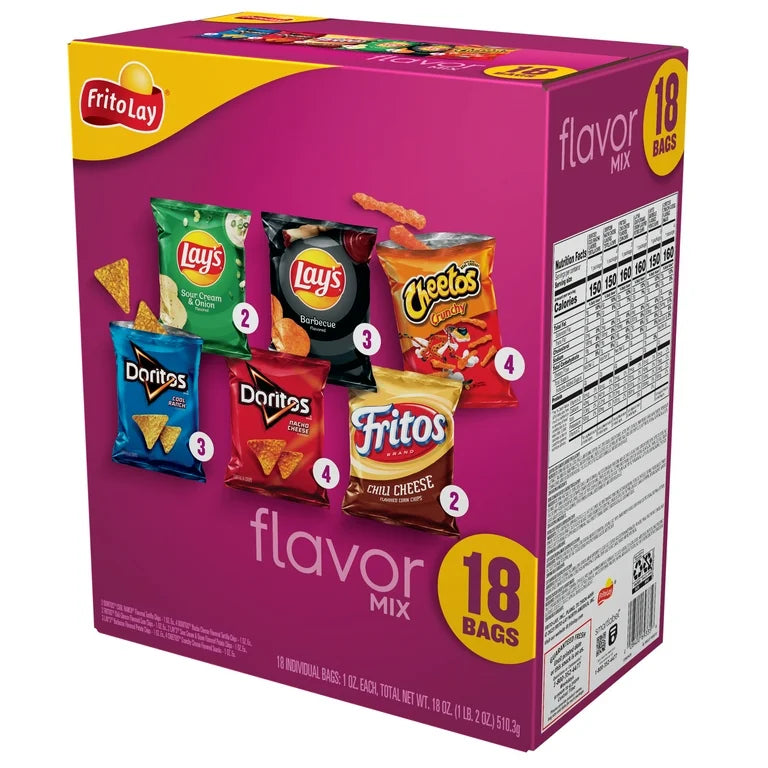 Frito Lay Flavor Mix(18CT)