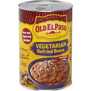 Old El Paso Vegetable Refried Beans (16 oz) - Papaya Express