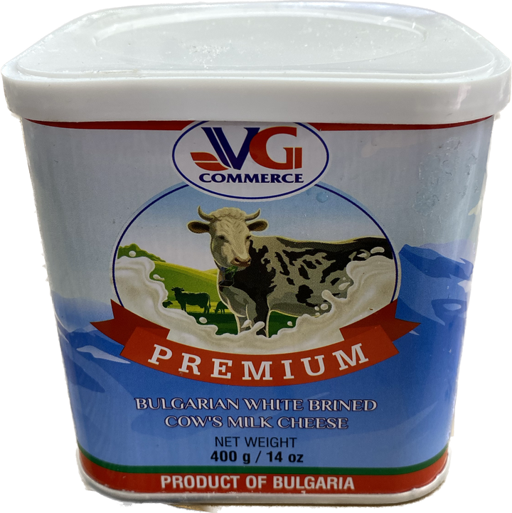 VG BULGARIAN COW MILK CHEESE CAN (400G) - Papaya Express