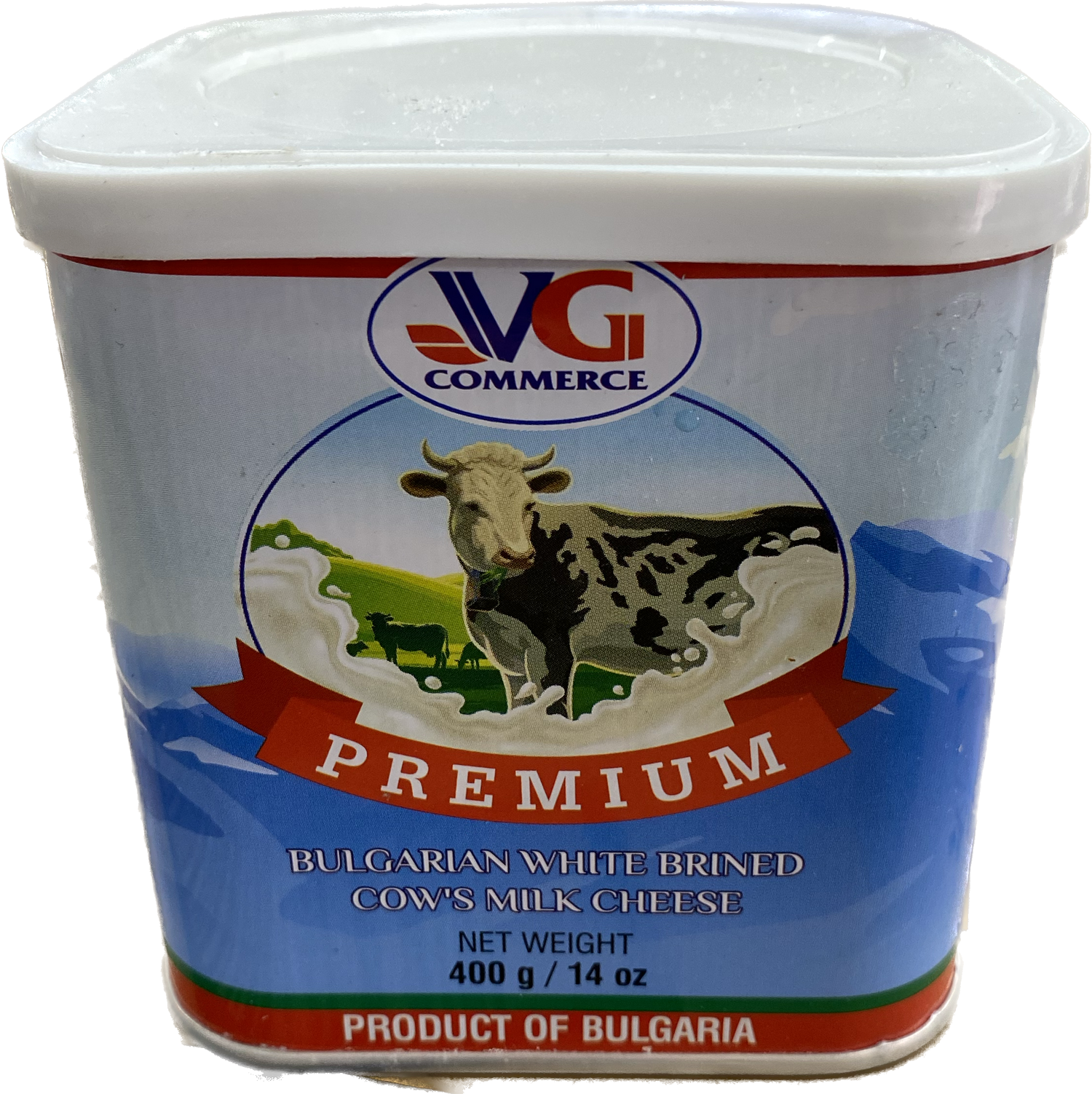 VG BULGARIAN COW MILK CHEESE CAN (400G) - Papaya Express