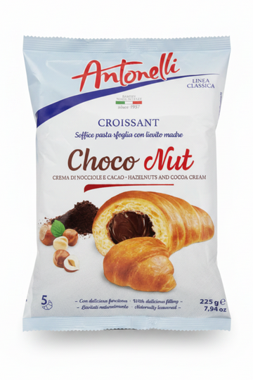 ANTONELLI CHOCO NUT CROISSANT (225G) - Papaya Express