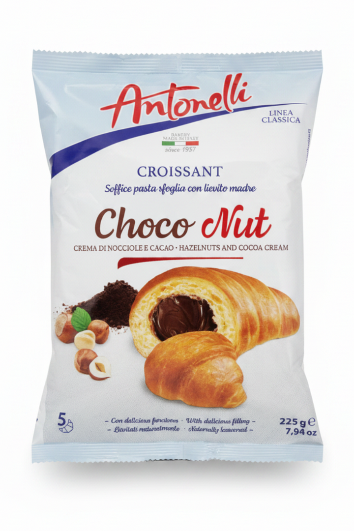 ANTONELLI CHOCO NUT CROISSANT (225G) - Papaya Express