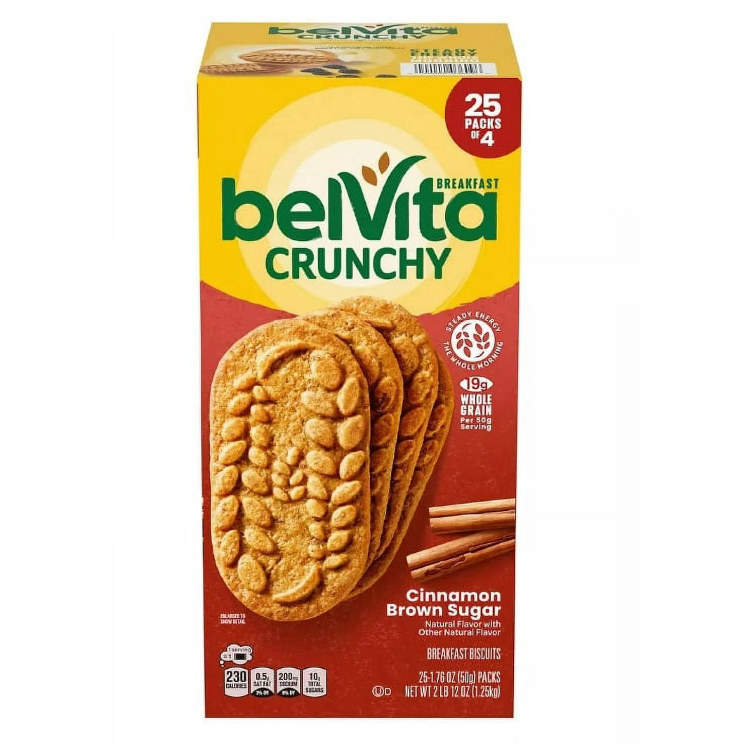 Nabisco Belvita Crunchy Cinnamon & Brown Sugar (25CT)