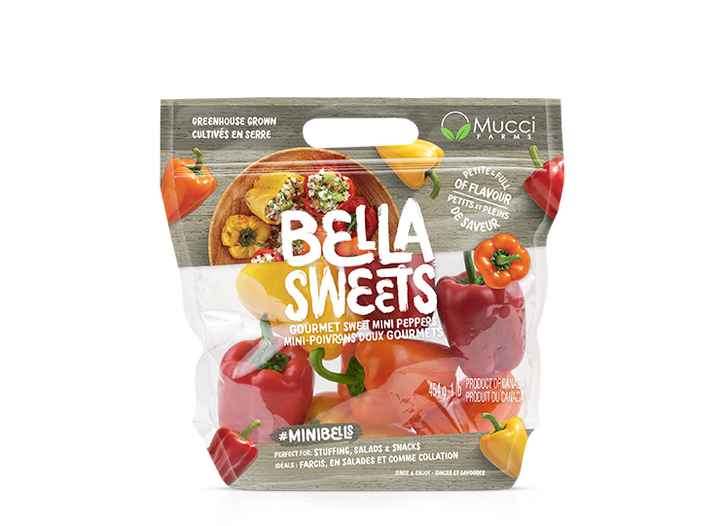 Bella Sweet Super Sweet Mini Pepper Bag (1 LB) - Papaya Express