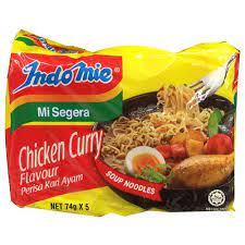 INDOMIE CURRY FLAVORED NOODLES (5PK) - Papaya Express