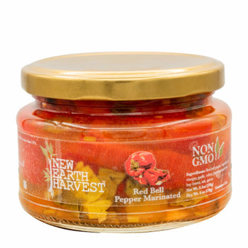 NEW EARTH HARVEST RED PEPPER MARINATED (9.5 oz) - Papaya Express