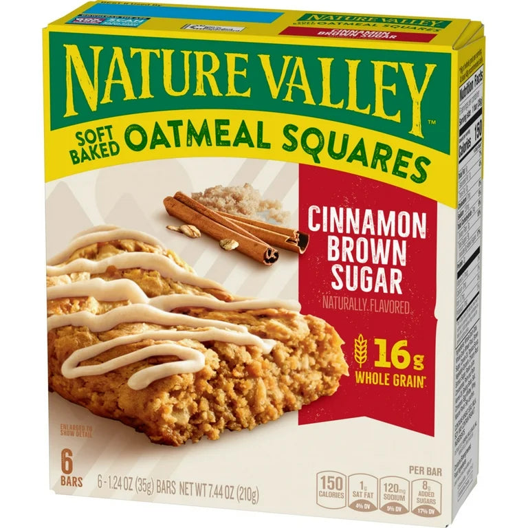Nature Valley Soft Baked Oatmeal Squares (44 oz) - Papaya Express