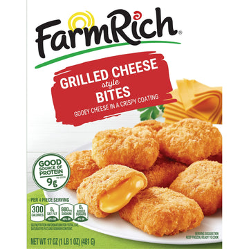 Farm Rich Grilled Cheese Style Bites (17 oz) - Papaya Express