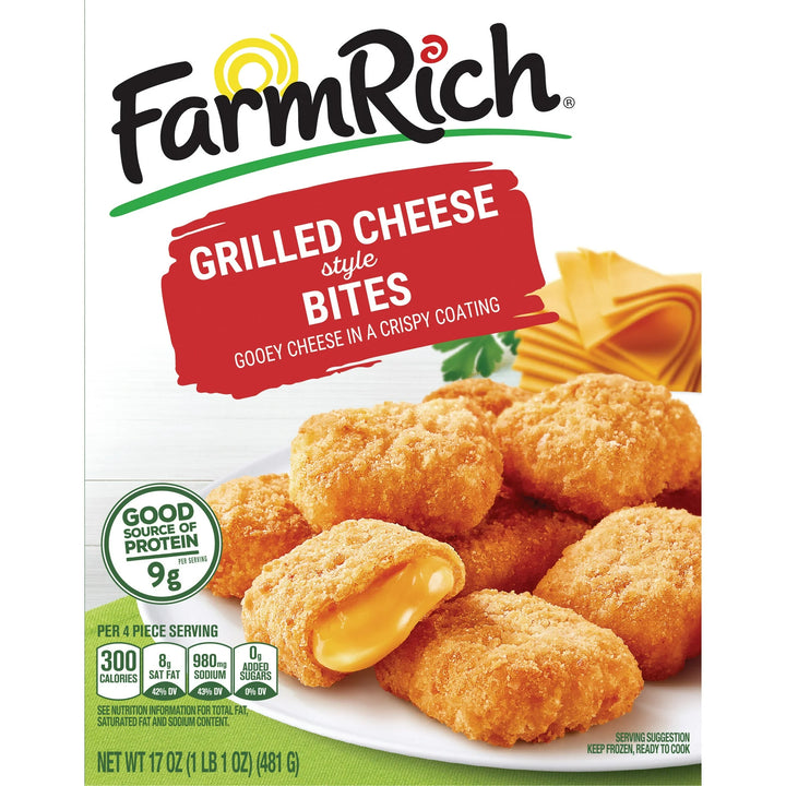 Farm Rich Grilled Cheese Style Bites (17 oz) - Papaya Express