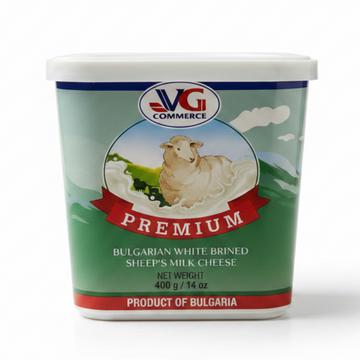 VG BULGARIAN SHEEP MILK CHEESE CAN (400G) - Papaya Express